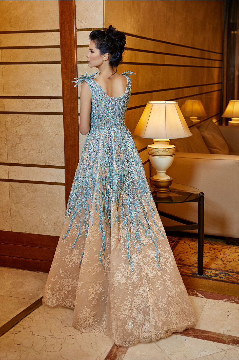 Flower Sleeve Night Gown