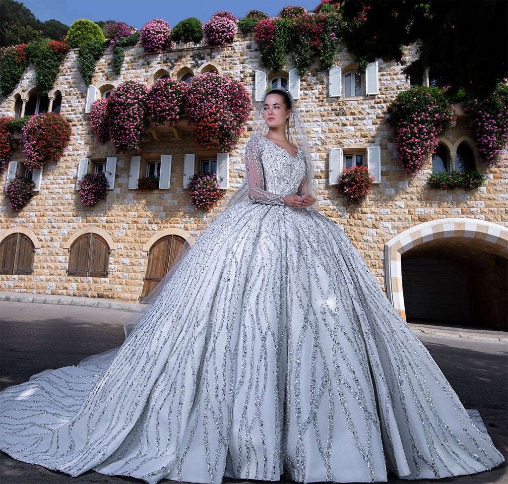 Summer Luxury Bridal Dress