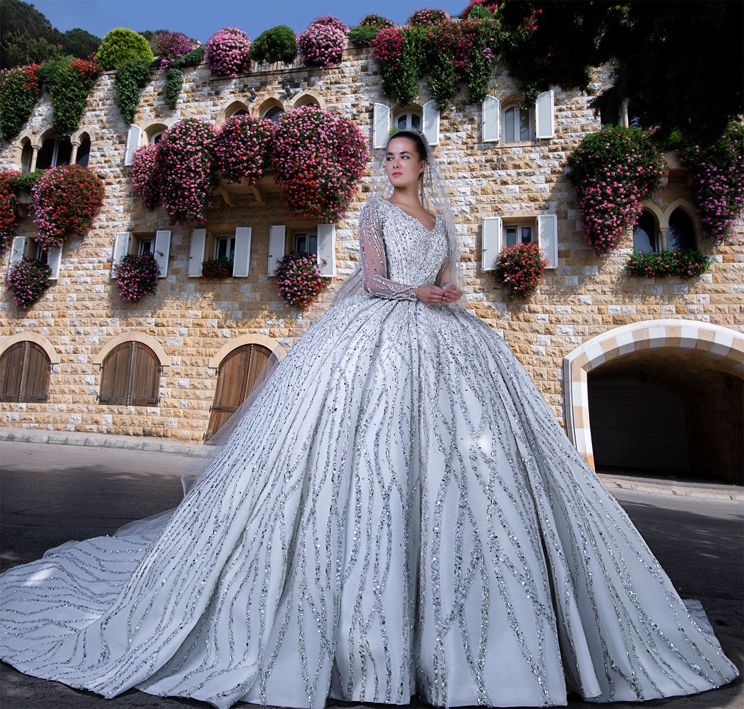 Summer Luxury Bridal Dress