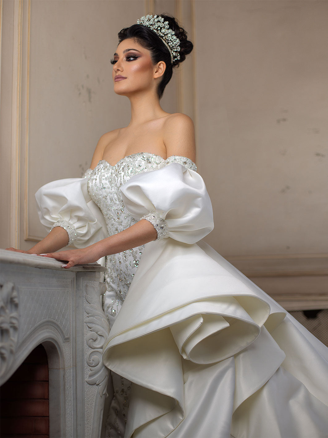 Pearl White Bridal Gown