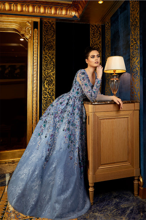 A-Line Long Sleeved Night Gown