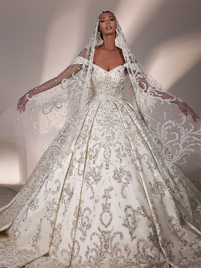 Princess Cut Wedding Dress